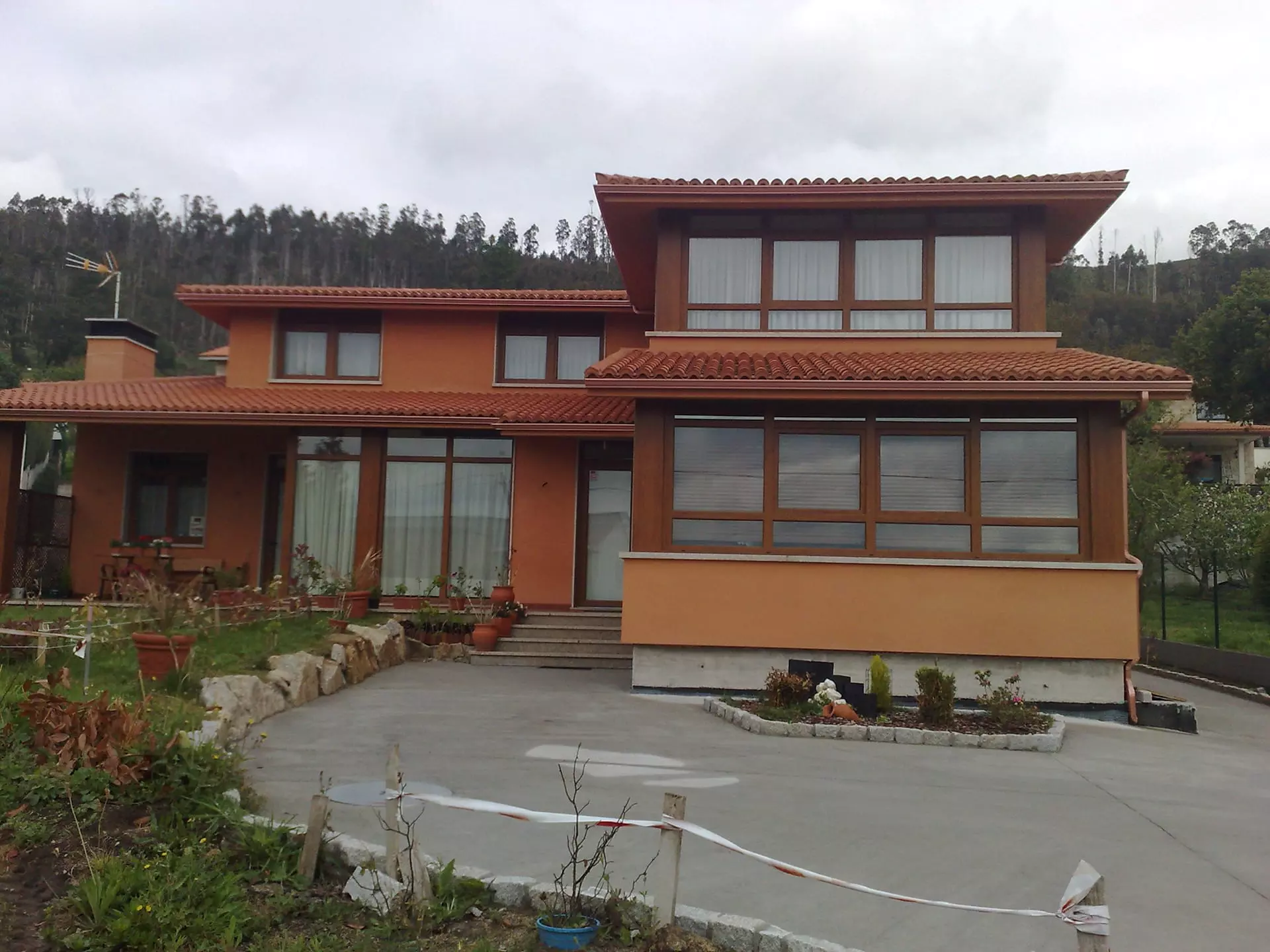 Ventanas PVC en Vivienda unifamiliar en Serantes (Ferrol)
